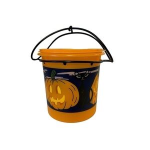 Tupperware Vintage 5qt. Halloween Bucket w/Lid & Handle